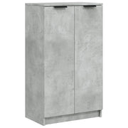 Scarpiera | Mobile per scarpe Grigio Cemento 59x35x100,5 cm in Legno Multistrato