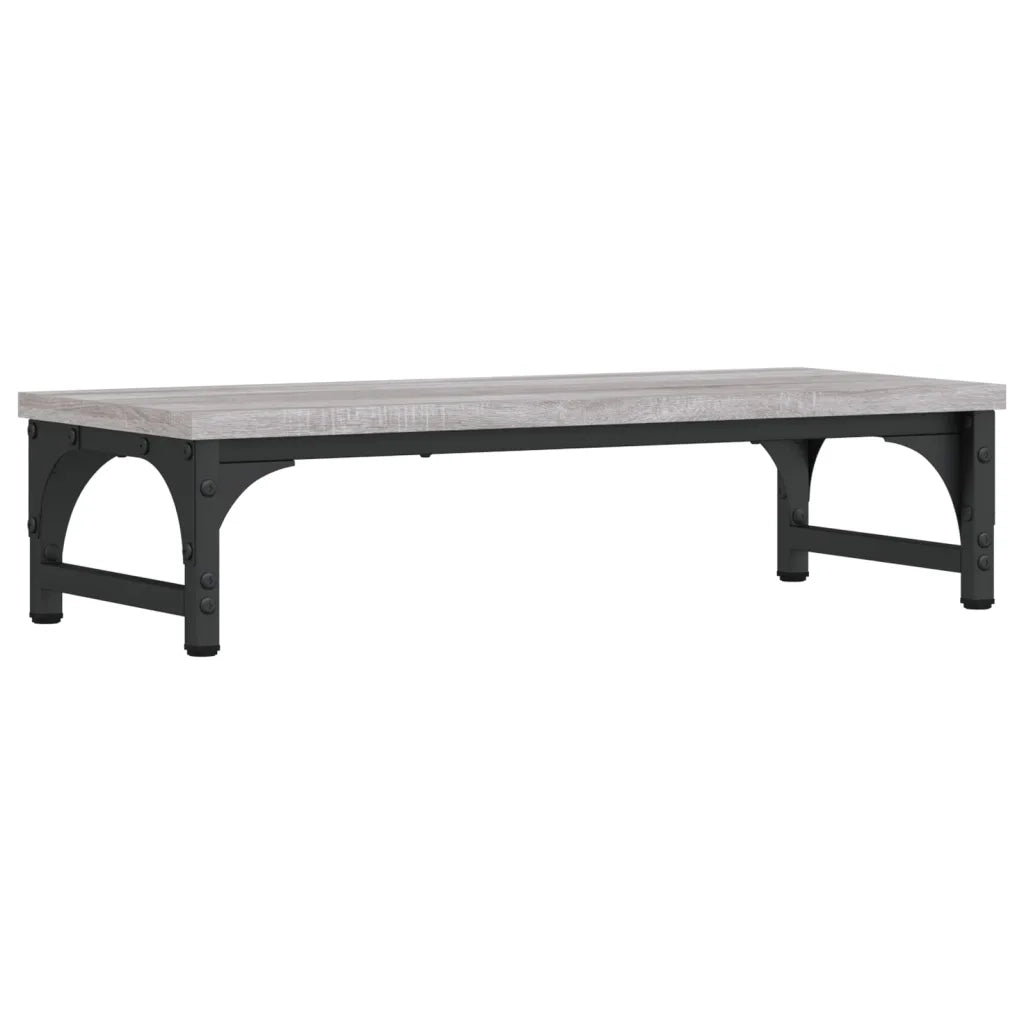 Supporto per Monitor Grigio Sonoma 55x23x14cm Legno Multistrato CFW9092510