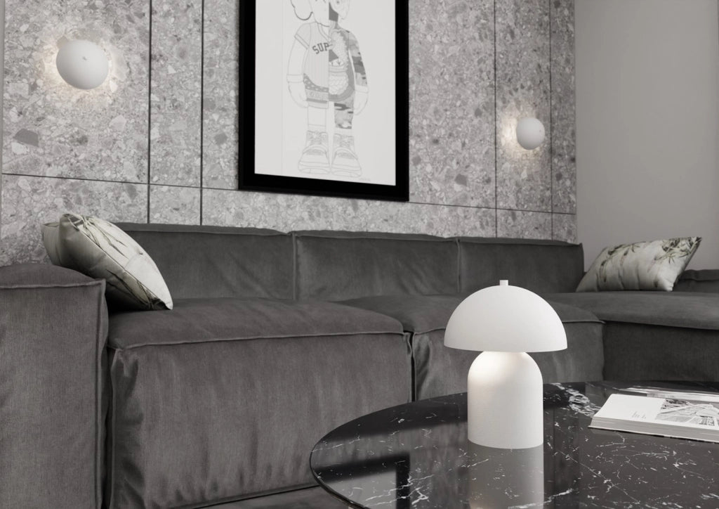 Applique Moderna Hera Acciaio Bianco 2 Luci G9 Ip20