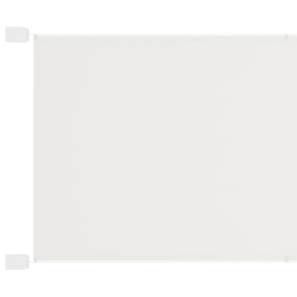Tenda da sole verticale 140 x 600 cm tessuto oxford bianco 02_0007564