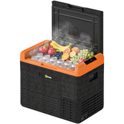 Frigorifero Portatile Elettrico 40L ¨C Xylo ¨C 12V/24V -20¡æ Display LED 58,7x36,5x43,8cm Nero