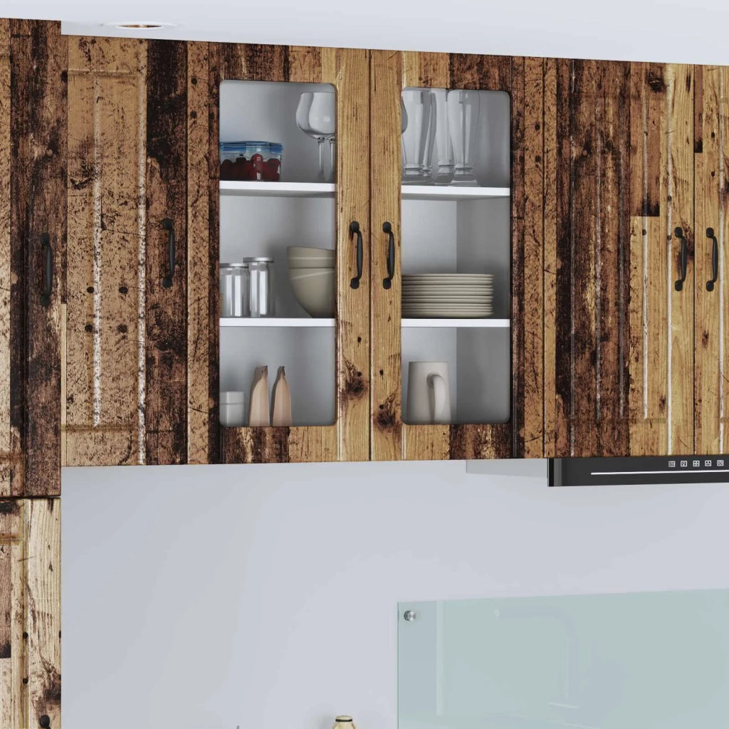 Mobile da cucina-Armadio da cucina Legno vecchio 80 x 31 x 80 cm 177235