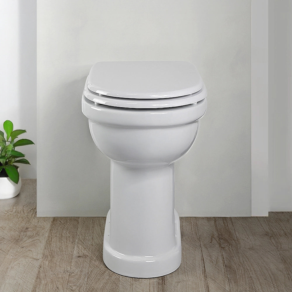 Wc per anziani H49 cm con scarico a pavimento