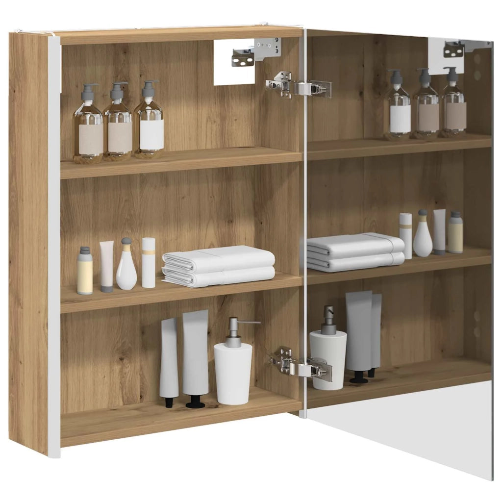 Mobiletto per specchio da bagno Rovere Artigianale 889238