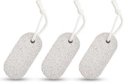 Set di Pietre Puimsteen Naturale da 3 - Pietre Vulcaniche per Elettrizzazione e Pediluvi - Peeling Naturale - Prodotto con Progettazione Ergonomica