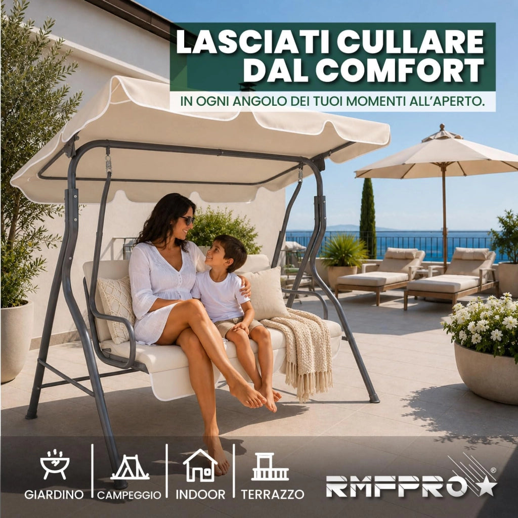 RMF PRO DONDOLO DA GIARDINO BEIGE