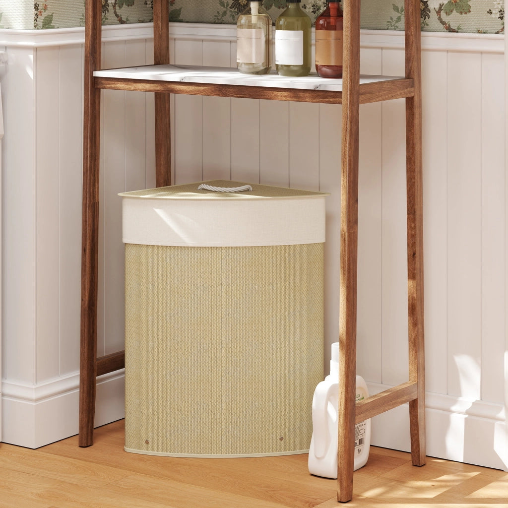 Cestino per Biancheria in Bamb¨´ 55L ¨C zephmum ¨C 35x35x60 Naturale