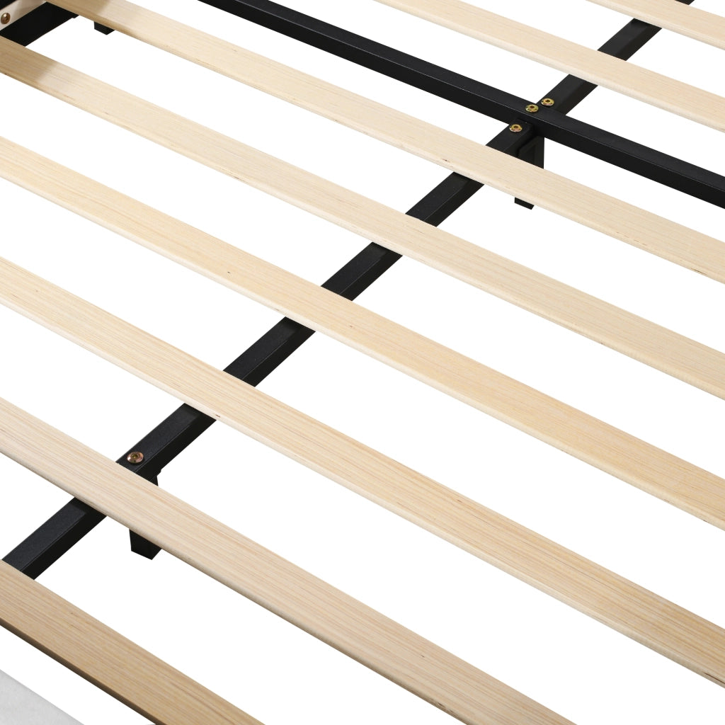LETTO PER BAMBINI A FORMA DI ORSO 140x200 cm IMBOTTITO BIANCO