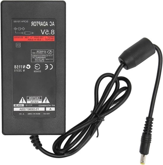 Adattatore di sostituzione di corrente alternata e cavo di ricarica per console PS2 Slim 70000 9000 100-240V