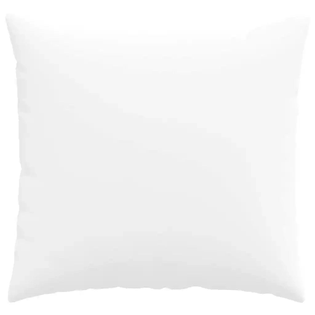 Cuscini da Divano 2 pz-Set di 2 Cuscini per Sofa Bianco 45 x 45 cm Tessuto