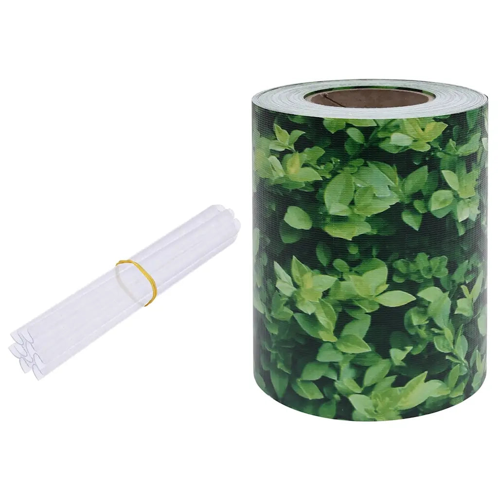 Recinzione Frangivento da Giardino | Recinzione da cortile PVC 70x0,19 m Verde