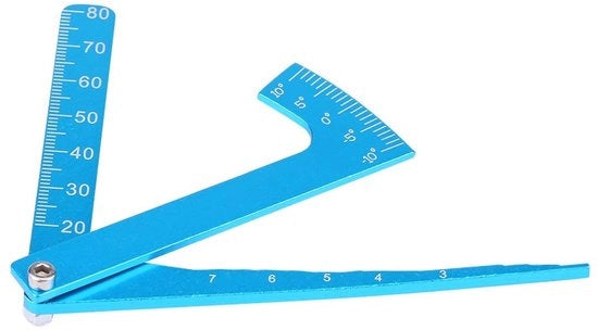 Strumento di Misura Universale - Materiale Sostenibile - Altezza Regolabile - Rilevatore di Misura Preciso - Leggero - Accessori Universali