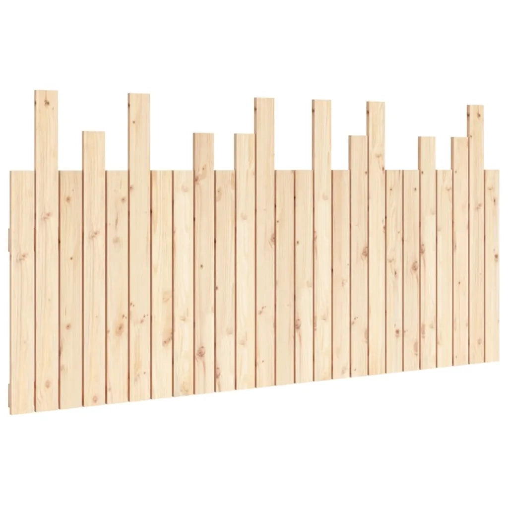 Testiera | Testata da Parete 159,5x3x80 cm in Legno Massello di Pino
