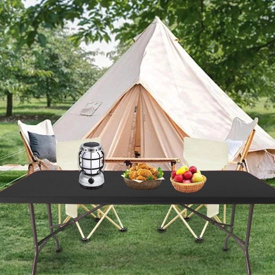 Telaio per picnic impermeabile - Copertura duratura per tavolo all'aperto - Telaio per tavolo facile da pulire e resistente al vento