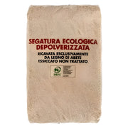 Segatura ecologica multiuso depolverizzata in abete essiccato ? Sacco 50 litri