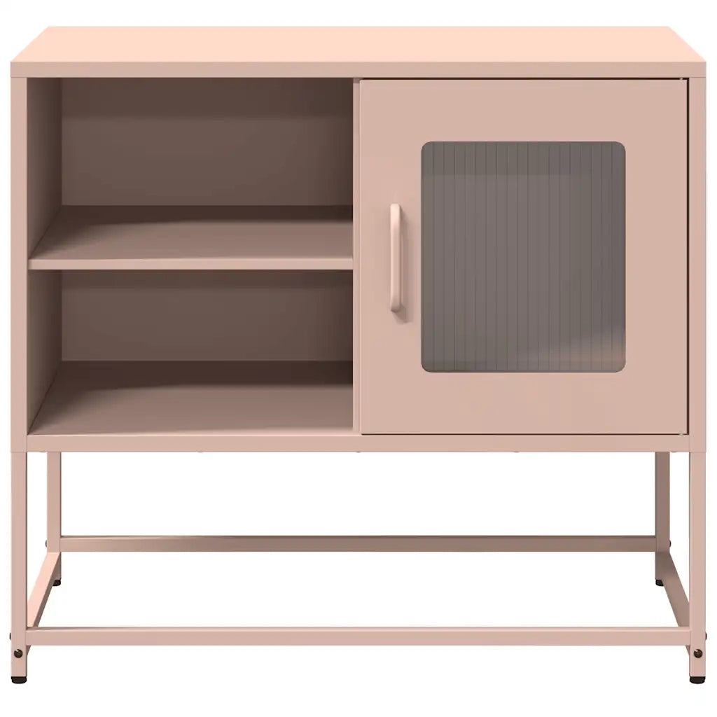 Mobile TV Rosa 68x39x60,5 cm in Acciaio 853387
