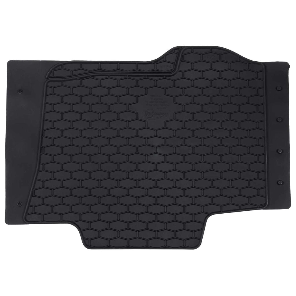 Tappetino per Auto 3 pcs Nero Gomma 42029117