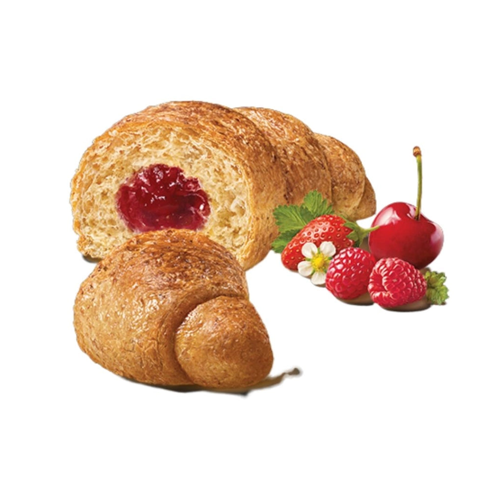 Mulino bianco cornetti integrali ai frutti rossi in confezione da 6 cornetti - 300 grammi totali