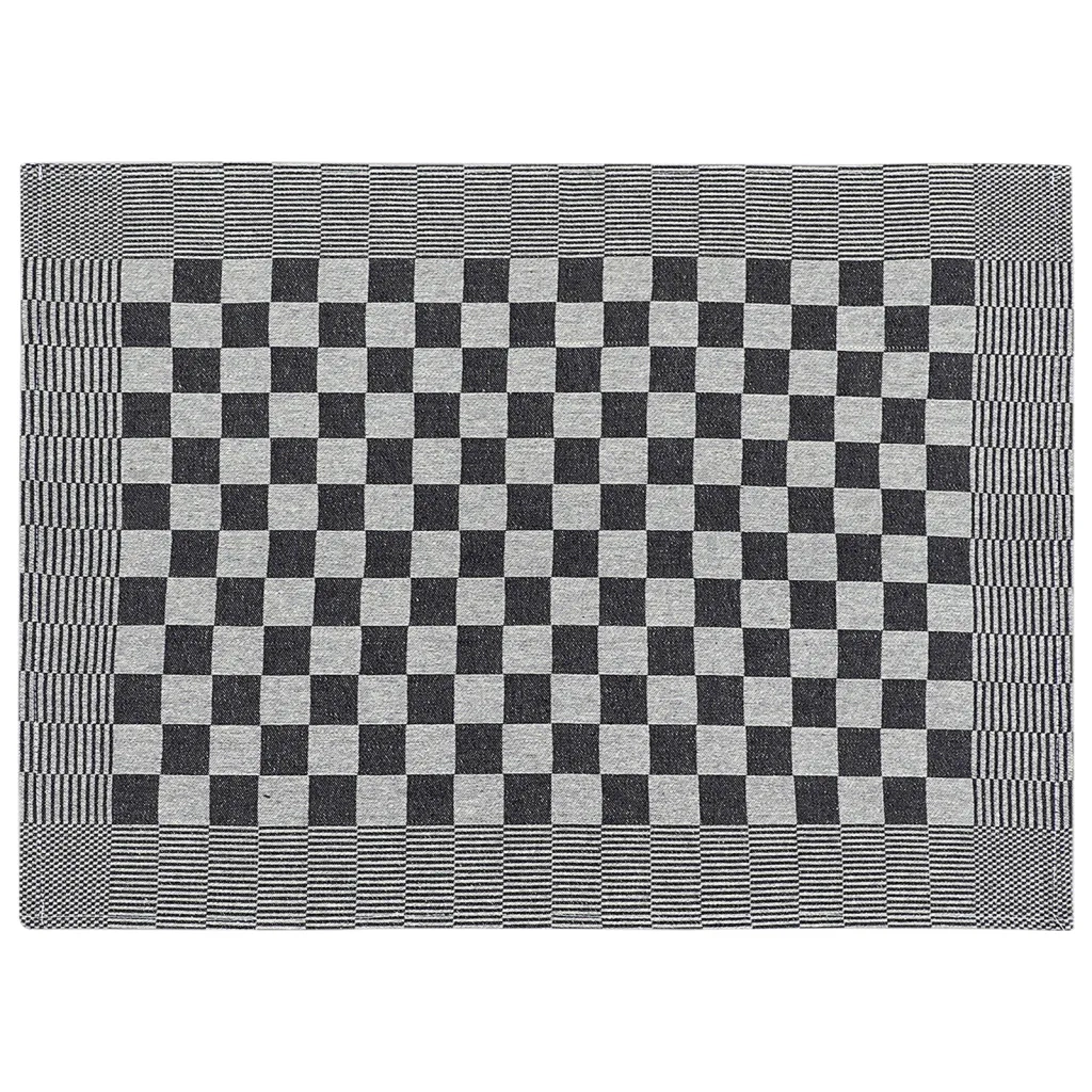 Set Strofinacci 50 pz in Cotone Nero e Bianco 136293