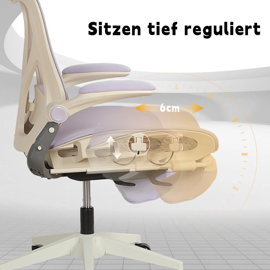 Sedia da ufficio ergonomica ¨C Xylo ¨C viola