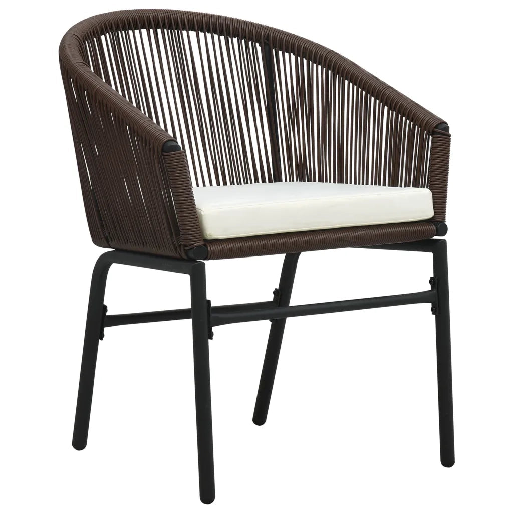 Set Mobili da Pranzo per Giardino 3 pz Marrone 3099245