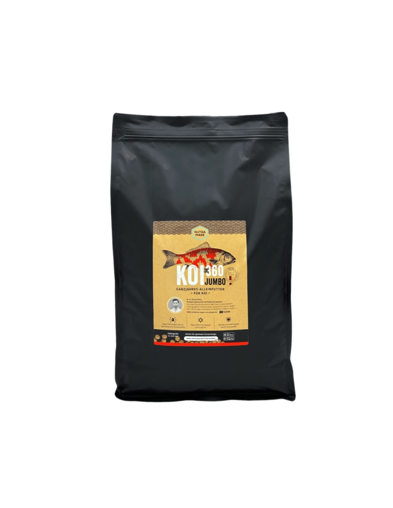 Nutramare Koi360 Swim Jumbo Ø7,5mm 4,5kg - pellet galleggianti Premium per carpe di grossa taglia
