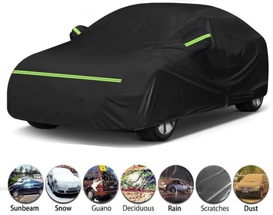Autohoes per auto per protezione esterna - autohoes copertura per auto - autohoes impermeabile per esterno - SUV copertura esterna protezione Oxford tela - 510x190x145cm