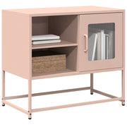 Mobile TV Rosa 68x39x60,5 cm in Acciaio 853387