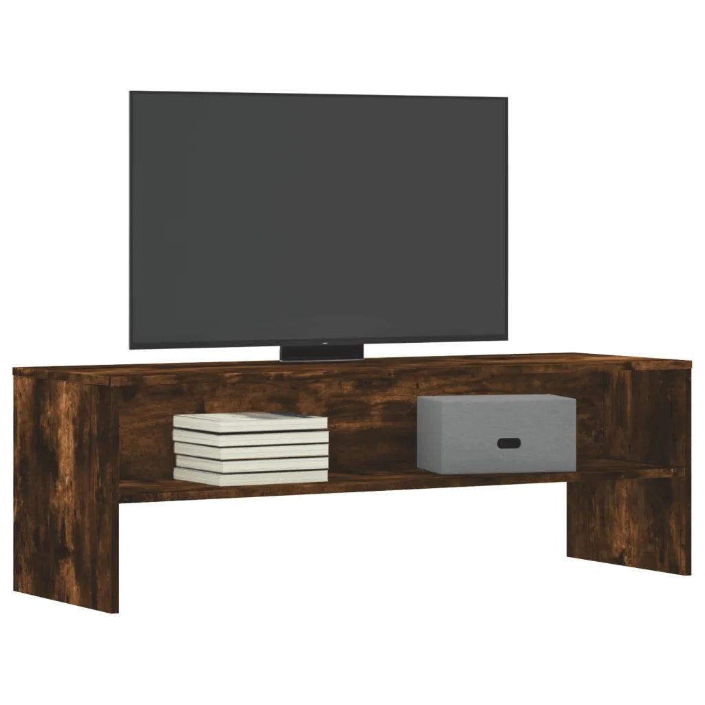 Mobile TV-Credenza per TV-Console TV Rovere Fumo 120x40x40 cm in Legno Multistrato
