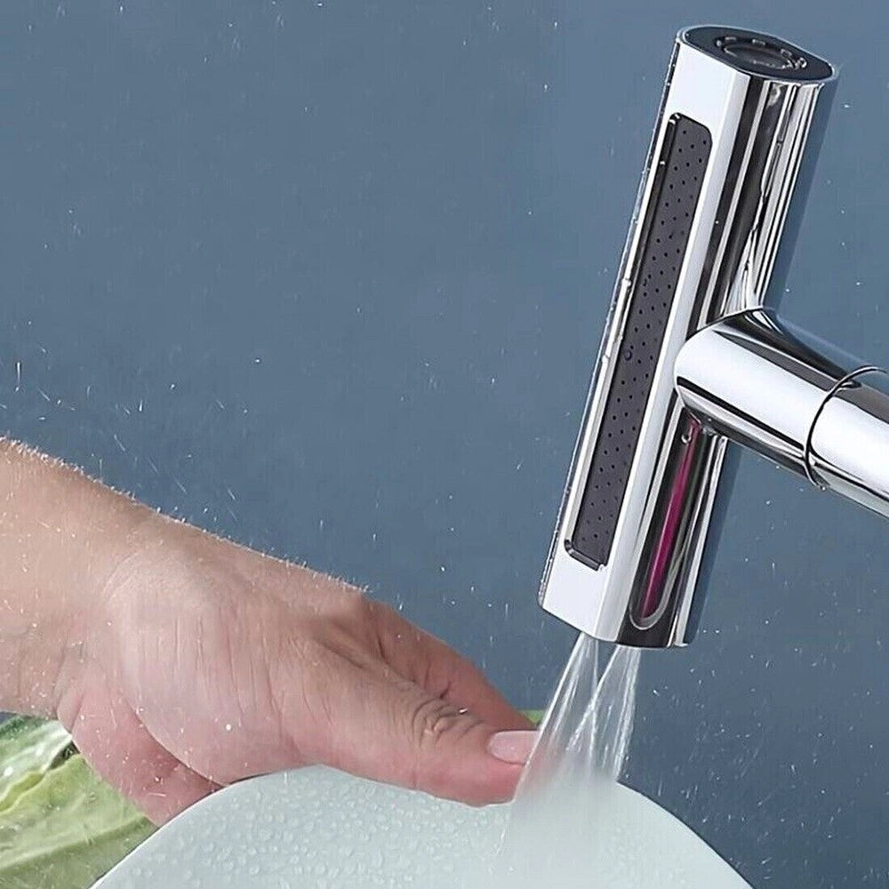 Trade Shop - Aeratore Rubinetto Cucina Rotazione 360° Prolunga Lavandino Bagno Multifunzione -