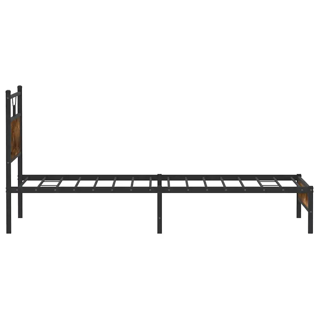 Giroletto senza Materasso Rovere Fumo 100x200 cm in Truciolato 4106885