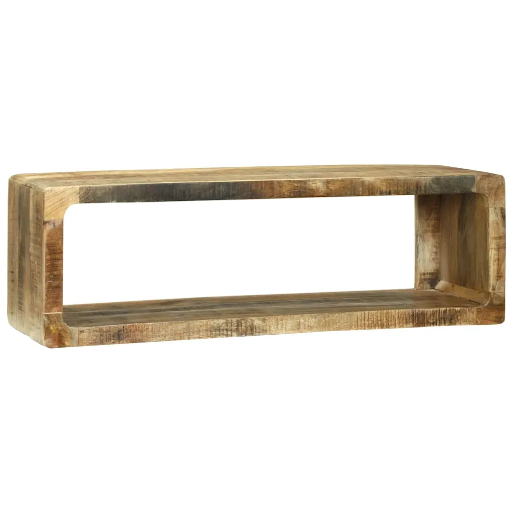 Set di Mobili TV 3 pz-Set di 3 Credenza per TV Marrone Legno massello di mango