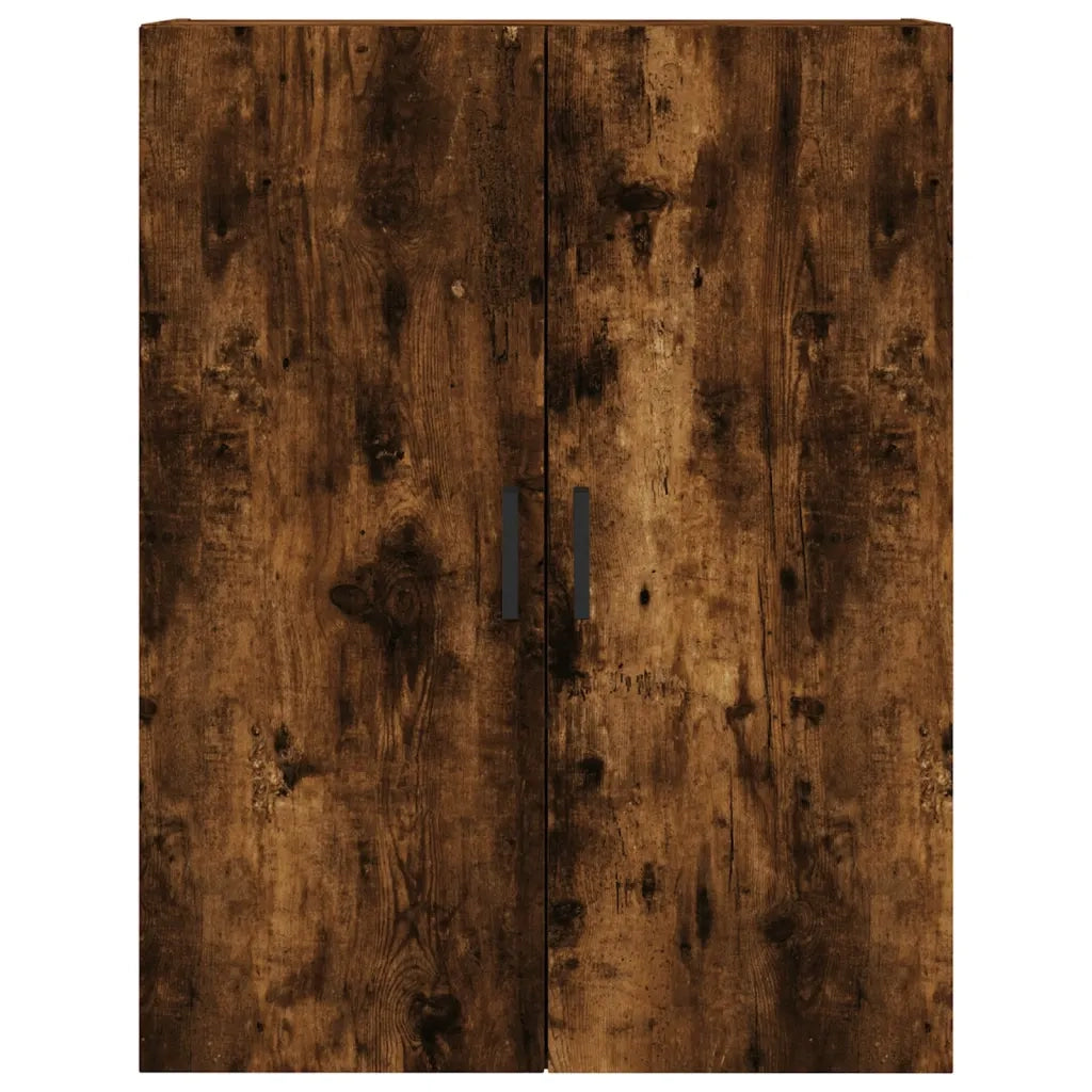 Mobili a Parete 2 pz Rovere Fumo 69,5x34x90 cm 3195624