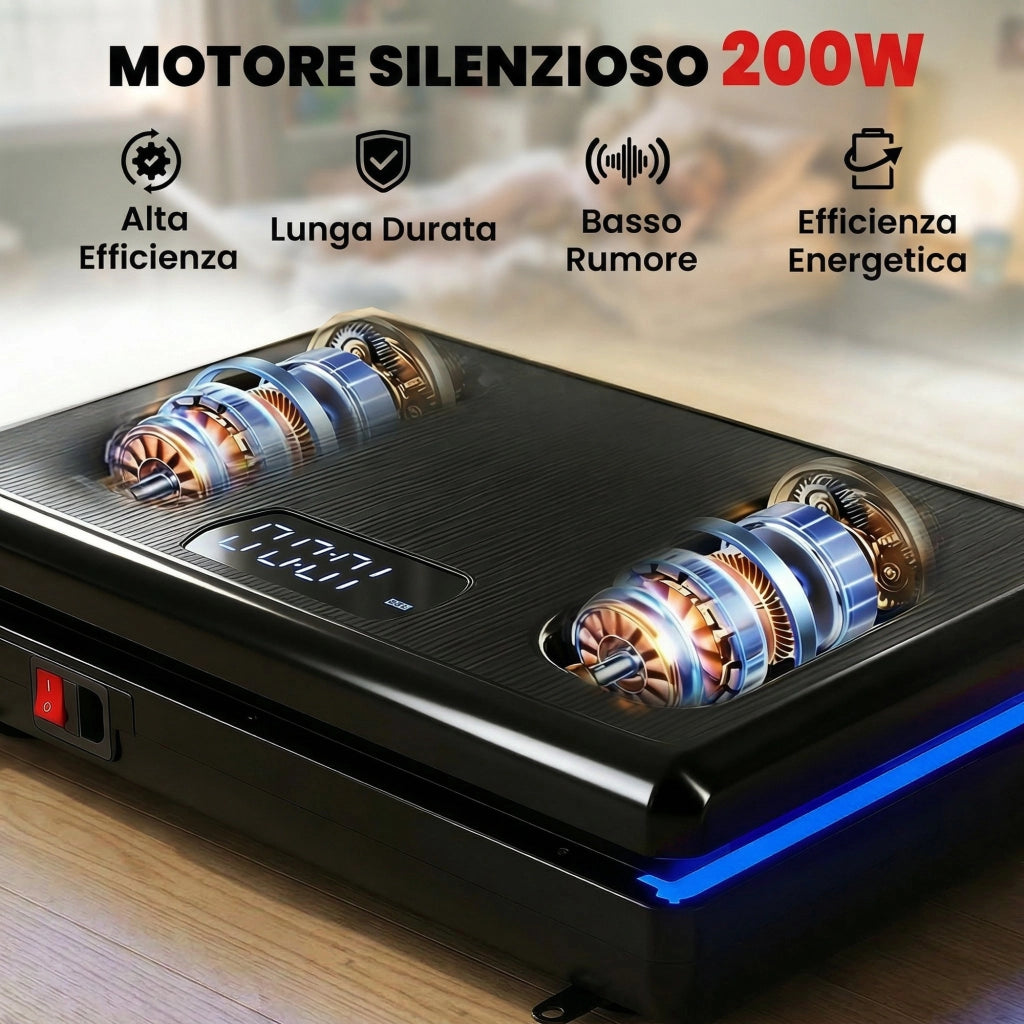 Pedana Vibrante ¨C Minimal ¨C 120 livelli velocit¨¤, 5 programmi