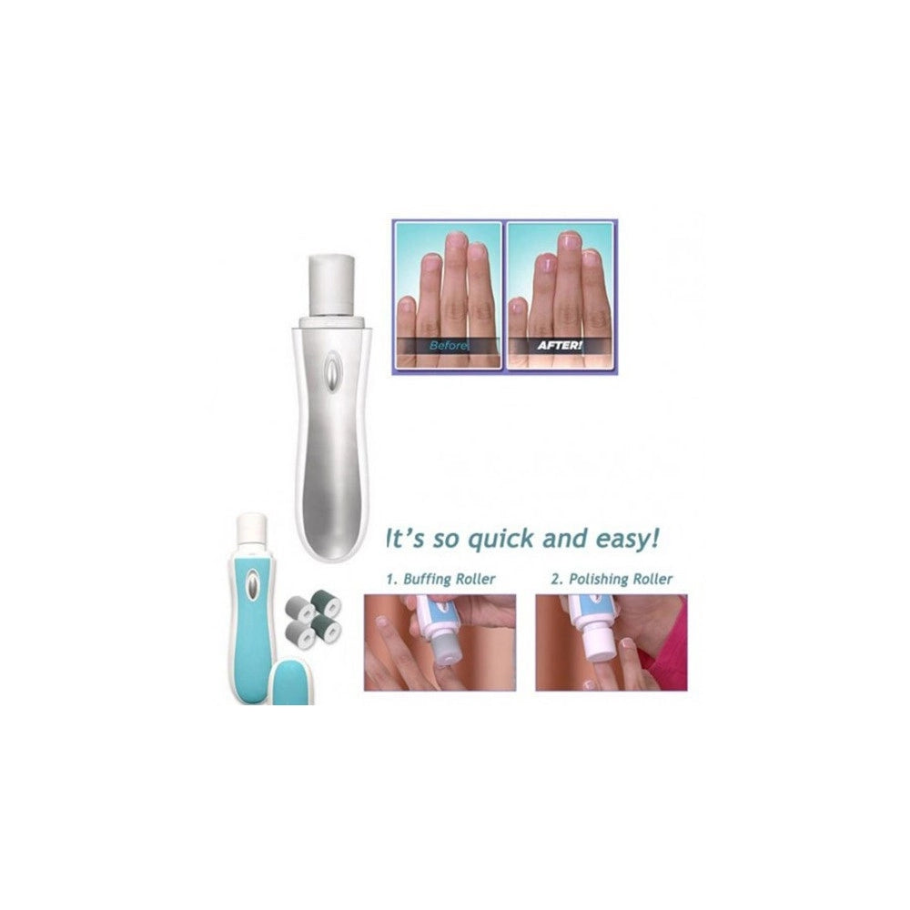 Trade Shop - Fresa Per Unghie Mani E Piedi Personal Shiner E Buffer 2319 Con Accessori -