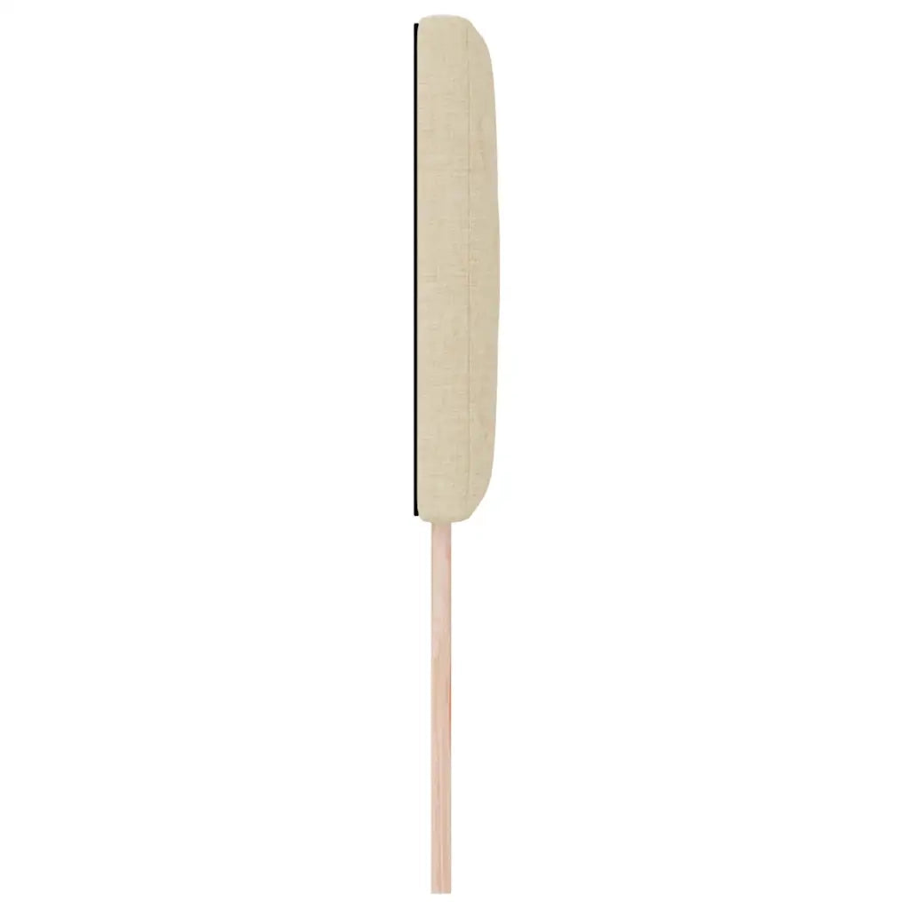 Testiera LED Crema 80 cm Tessuto 3338179