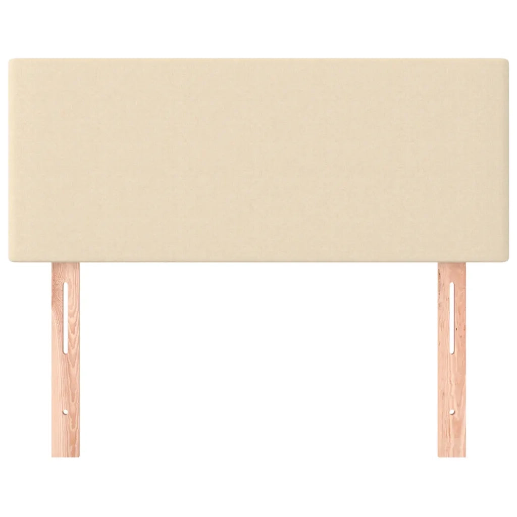 Testiera | Testata Crema 90x5x78/88 cm in Tessuto