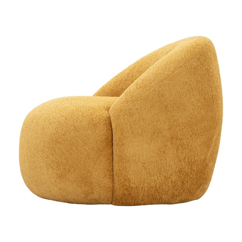 Poltrona Ginevra Senape cm 81x78x64