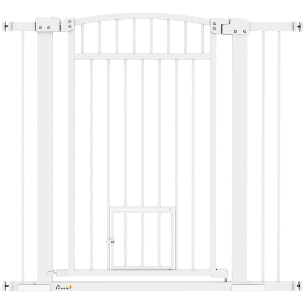 Barriera Sicurezza per Cani ¨C zephmum ¨C Bianco 76-104 cm