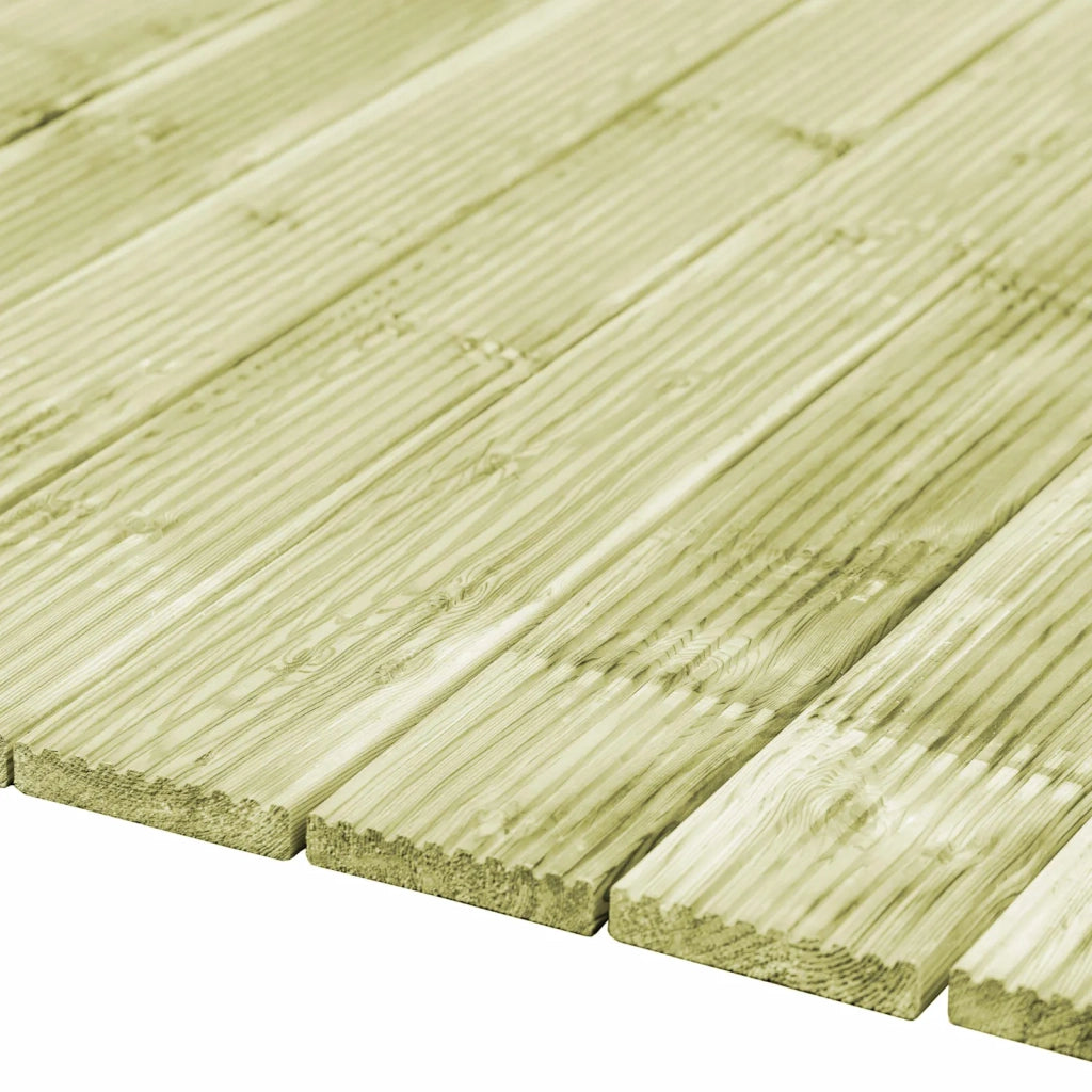 Pavimento da Deck 8 pcs Verde Impregnato 1,16 m² 42052217