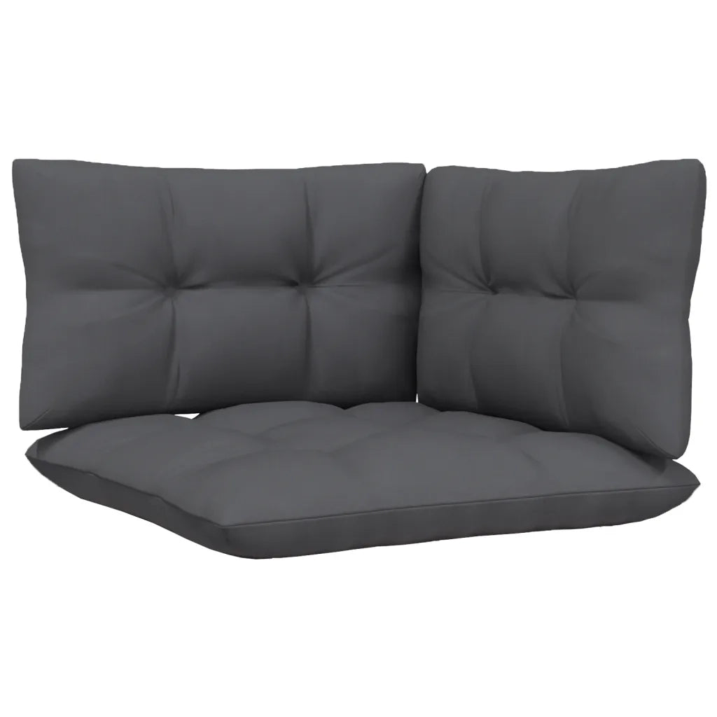 Set Salotto da Giardino 6 pz con Cuscini Legno Massello di Pino 3096191