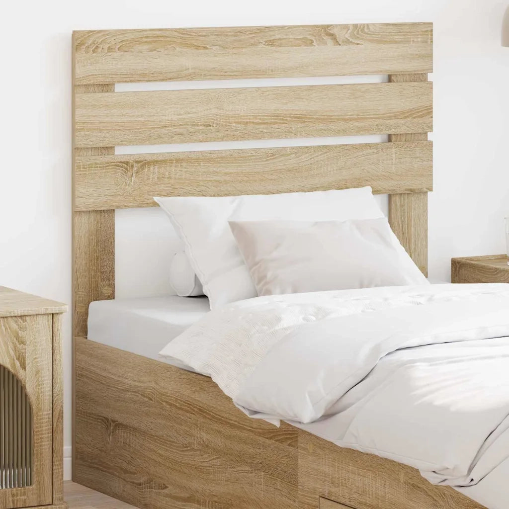 Testiera-Testata-Testiera Decorativa Rovere Sonoma 100 cm Legno multistrato 968700