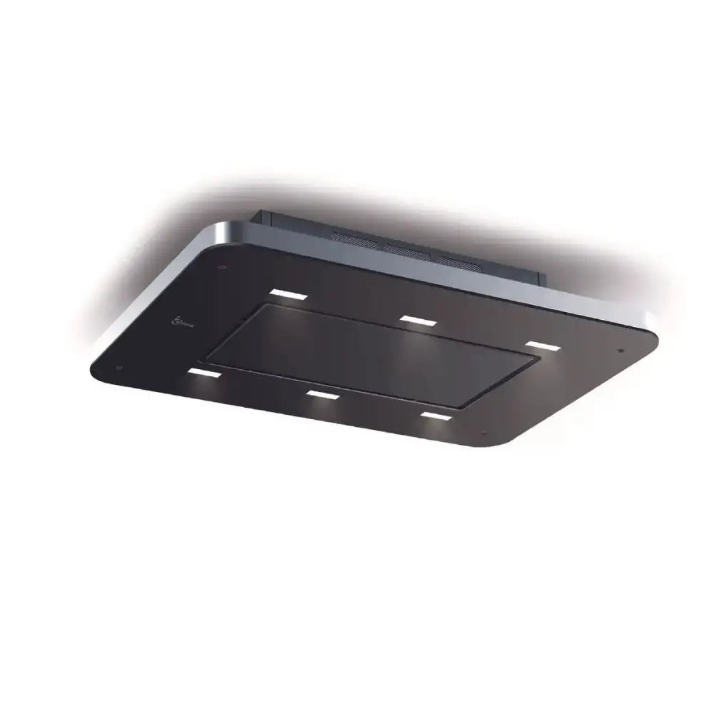 Cappa a soffitto STIVIA FREE cm 90 - Inox, Nero - 900 m3/h