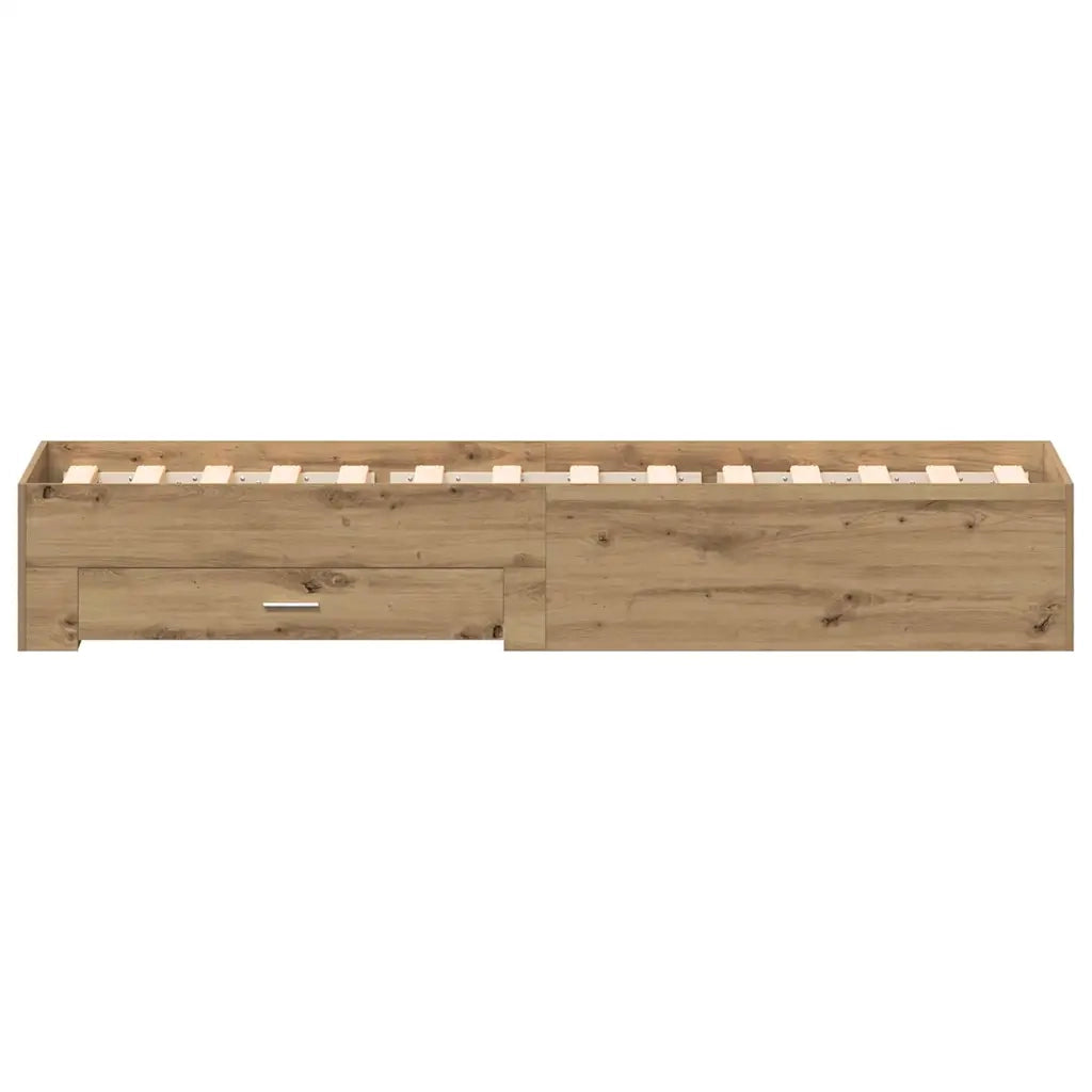 Struttura del letto Rovere artigianale 100 x 200 cm 3333982