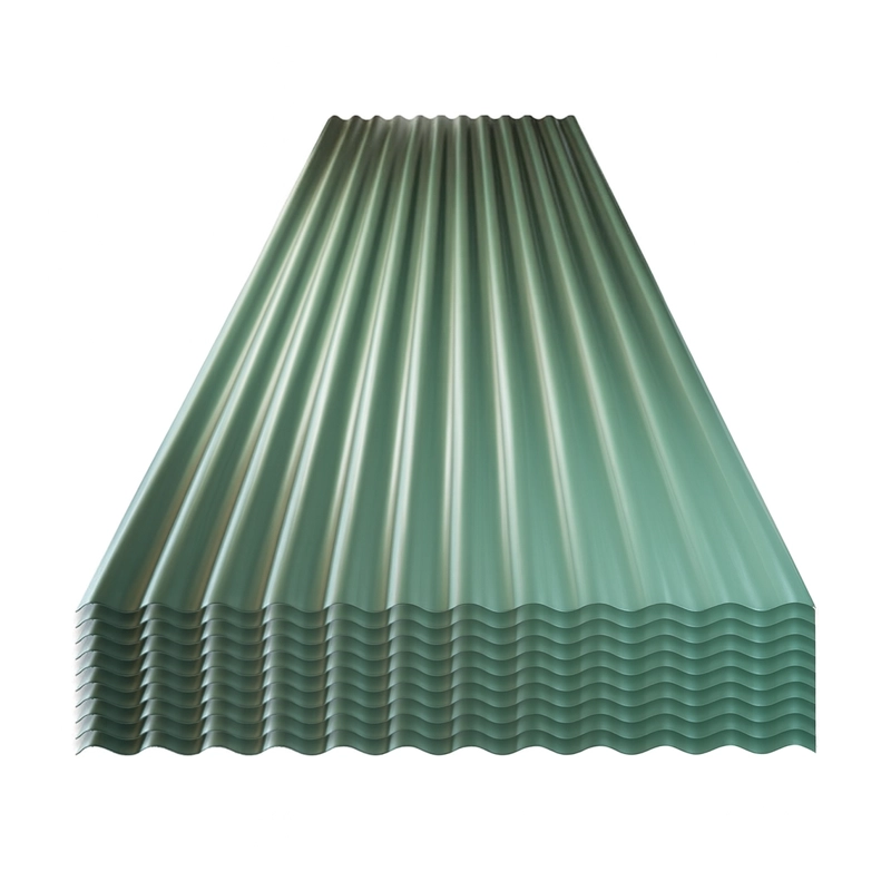 StormGuard Set da 10 lastre Ondulate in PVC – 90x200 cm Verde –- Pannello Tetto Impermeabile – Tetti di Verande, Carport