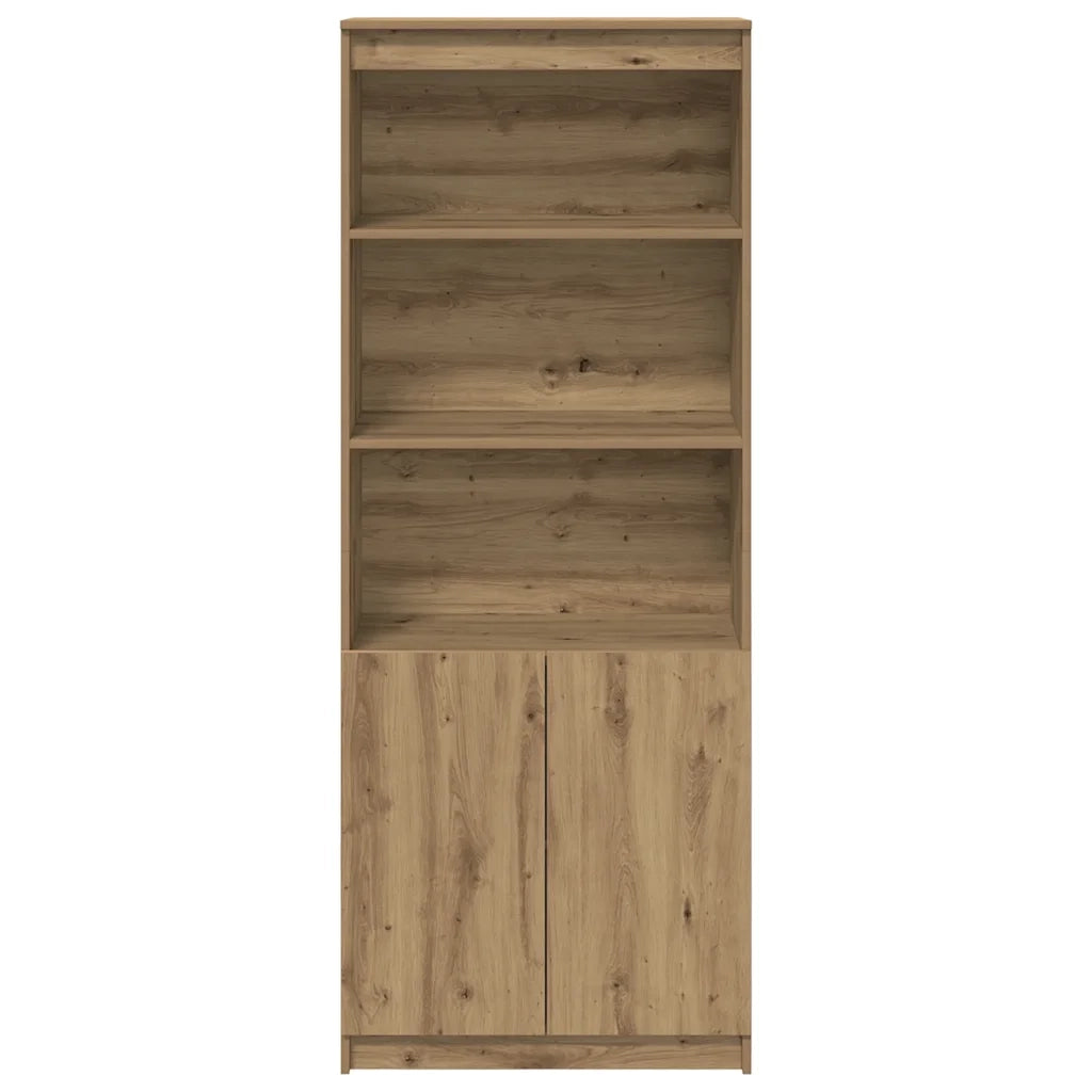 Credenza Rovere Artigianale 70x35x180 cm in Legno Multistrato 3328479