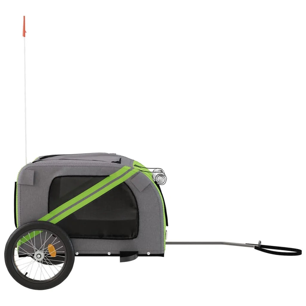 Rimorchio/carrello per animali domestici verde 02_0044279