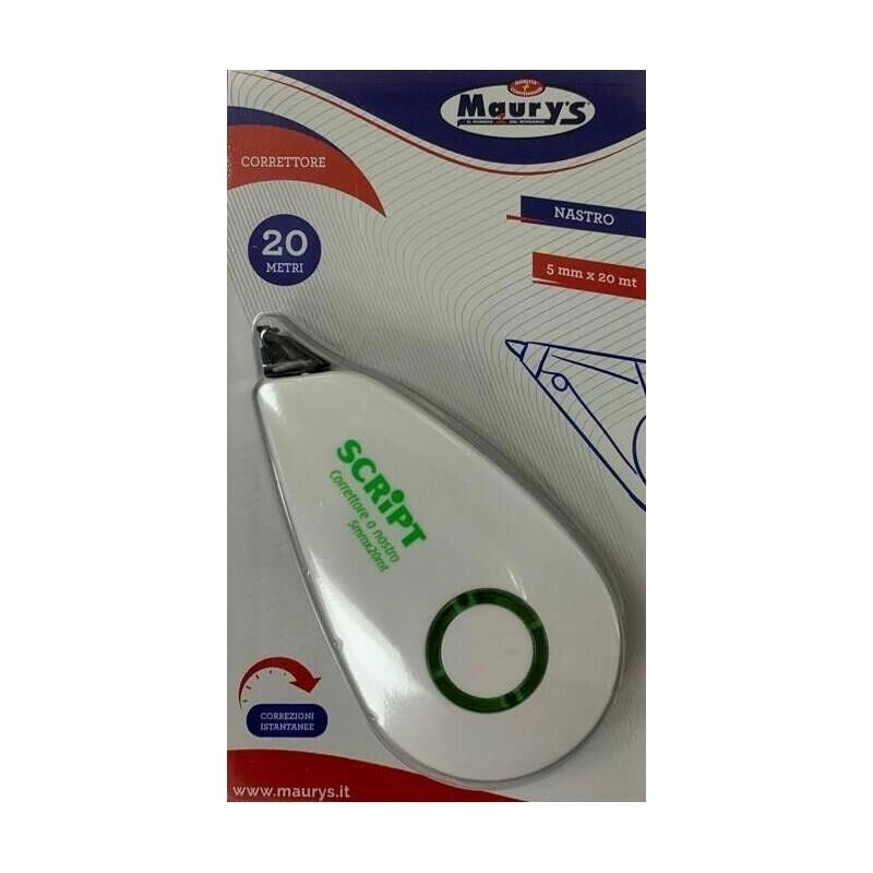MAURY'S CORRETTORE NASTRO 5 MM 20MT