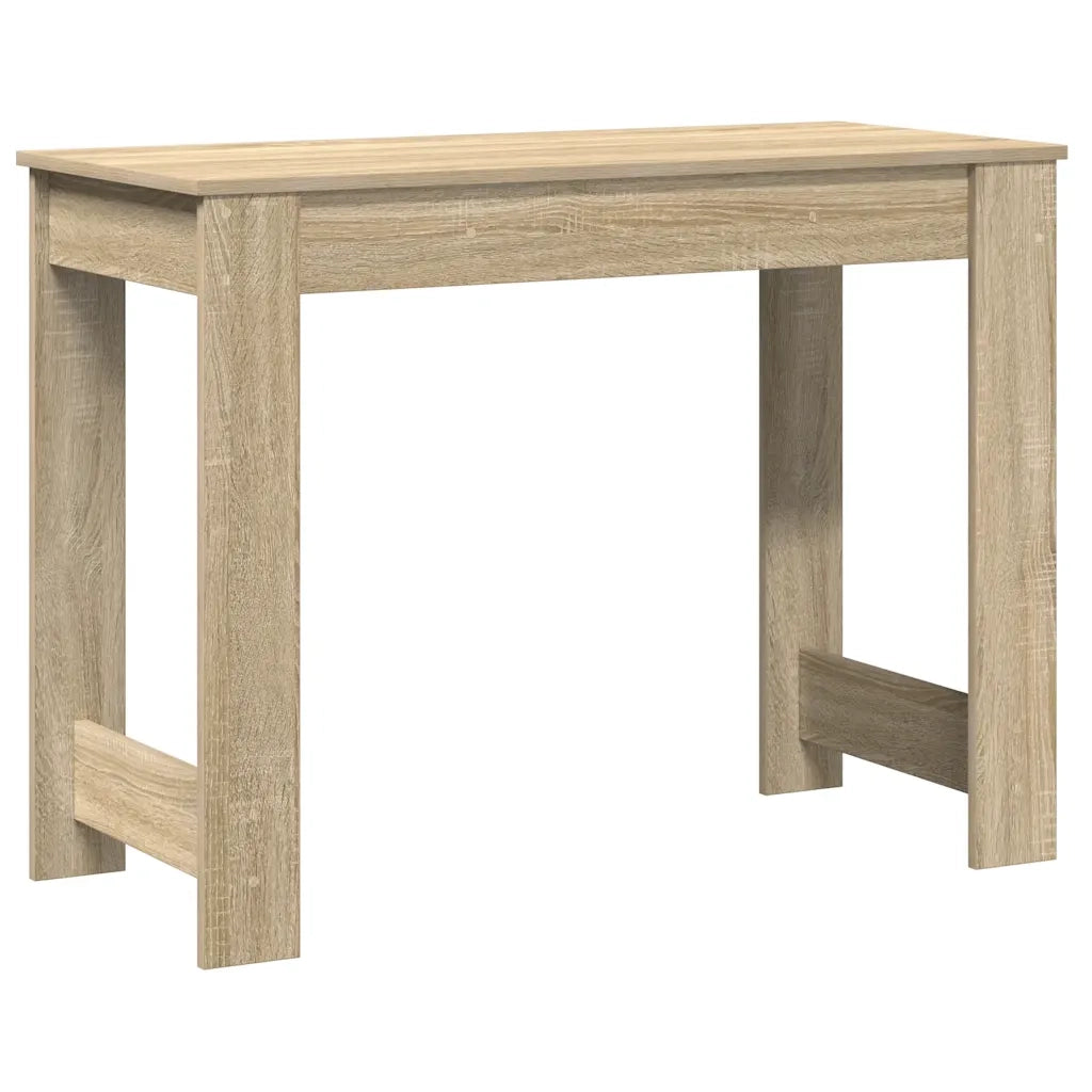 Scrivania | Tavolo da Ufficio Rovere Sonoma 100x45x75 cm in Legno Multistrato