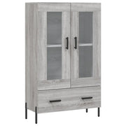 Credenza | Madia | Buffet da pranzo | Armadio da pranzo Grigio Sonoma 69,5x31x115 cm in Legno Multistrato